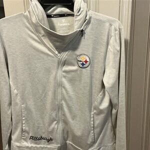 Fanatics‎ Steelers Size Large Sleeve Full Zip